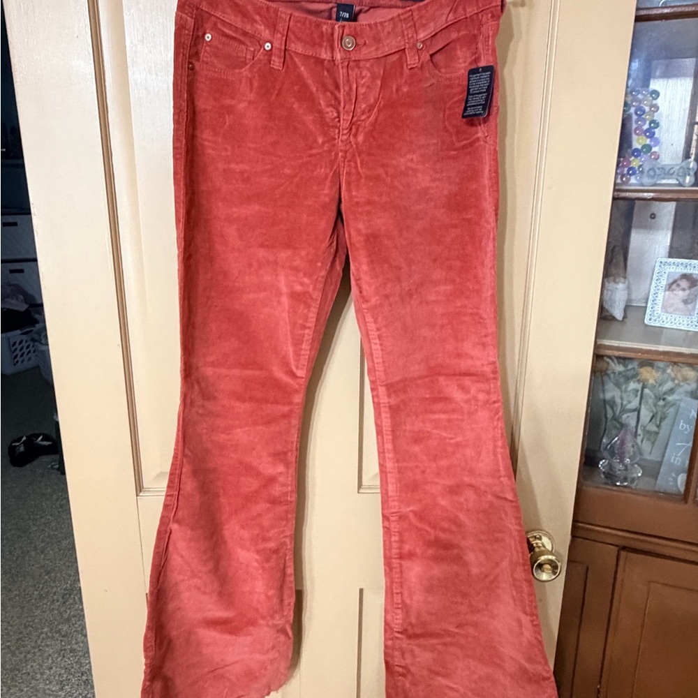 Fashion Nova‎ Rust Corduroy Pants